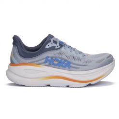 Buty do biegania damskie Hoka One One Hoka Dnp Bondi 9. Szare obuwie sportowe damskie Hoka One One, bez wzorów, z materiału, do biegania. W wyprzedaży za 716.35 zł.