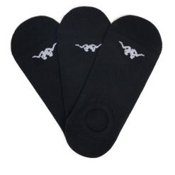 Stopki Kappa. Czarne skarpety damskie Kappa, bez wzorów. Za 24.99 zł.