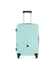 Semi Line Walizka średnia T5923-2 Zielony. Zielone walizki męskie Semi-line, bez wzorów, z tworzywa sztucznego, średnie. Za 189.99 zł.
