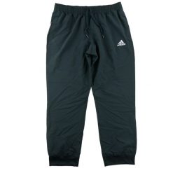 Spodnie dresowe męskie Adidas. Czarne spodnie sportowe męskie Adidas, l, bez wzorów, z dresówki, do biegania. Za 85.16 zł.