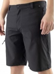 Szorty trekkingowe męskie Viking Sumatra Shorts. Czarne krótkie spodenki sportowe męskie Viking, l, bez wzorów, z elastanu, trekkingowe. Za 179.90 zł.