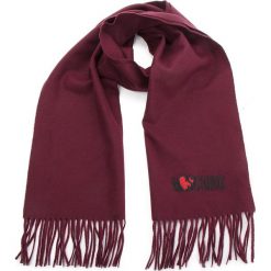 Szal MOSCHINO - 30578 M1877 010. Czerwone szaliki i chusty damskie MOSCHINO, z materiału. Za 409.00 zł.