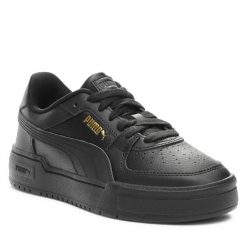 Sneakersy Puma. Czarne półbuty dziewczęce Puma, bez wzorów, bez zapięcia. Za 399.99 zł.
