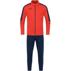 Dres treningowy Jako Power. Czerwone krótkie spodenki sportowe męskie Jako, bez wzorów, z dresówki, do piłki nożnej. Za 489.50 zł.