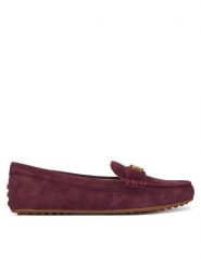 LAUREN RALPH LAUREN Mokasyny Barnsbury 802821629037 Bordowy. Czerwone mokasyny damskie Lauren Ralph Lauren, ze skóry. Za 689.99 zł.