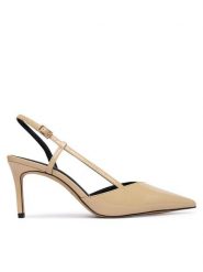 Aldo Szpilki Vivennia 14296260 Beżowy. Brązowe szpilki damskie Aldo, bez wzorów, ze skóry, bez obcasa, bez zapięcia. Za 359.99 zł.