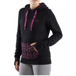 Bluza turystyczna damska Viking Laxa Bamboo z kapturem. Czarne bluzy sportowe damskie Viking, l, bez wzorów, z kapturem, trekkingowe. W wyprzedaży za 172.49 zł.