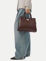 Nine West Torebka CEO-TRUE GRACE-LDA9866 Brązowy. Brązowe torebki do ręki damskie Nine West, bez wzorów, ze skóry, bez dodatków. Za 299.99 zł.