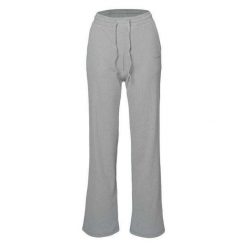 Spodnie Do Joggingu Damskie Ropimo. Szare spodnie materiałowe damskie IGUANA, s, bez wzorów, z bawełny. Za 207.87 zł.