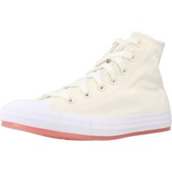 Buty CONVERSE CHUCK TAYLOR ALL STAR HI Beżowy. Brązowe obuwie sportowe damskie Converse, bez wzorów, z tkaniny. Za 192.99 zł.