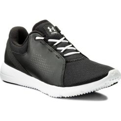 Buty UNDER ARMOUR - Ua W Squad 1296212-001 Blk/Wht/Wht. Czarne obuwie sportowe damskie Under Armour, z materiału. W wyprzedaży za 169.00 zł.