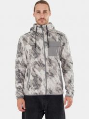 Bluza Polarowa Męska Fundango Nestor. Szare bluzy męskie Fundango, m, bez wzorów, z materiału, z kapturem. Za 179.00 zł.