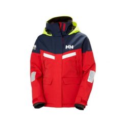 Damska kurtka z zegarkiem Helly Hansen Pier 4.0. Czerwone kurtki damskie Helly Hansen, s, bez wzorów, z materiału, bez kaptura. Za 1,041.00 zł.