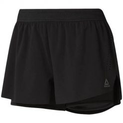 Spodnie treningowe damskie Reebok Epic Short. Czarne obuwie sportowe damskie Reebok, bez wzorów, na fitness i siłownię. Za 222.00 zł.