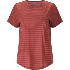 Damska koszulka w paski Whistler Skylon. Czerwone koszulki sportowe damskie Whistler, bez wzorów, sportowe, bez kołnierzyka. Za 165.50 zł.