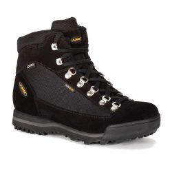 Buty trekkingowe damskie AKU Ultra Light Micro GTX wysokie. Czarne obuwie sportowe damskie Aku, trekkingowe. Za 749.99 zł.