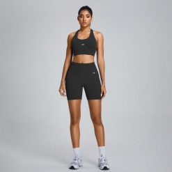 Szorty Low Sculpt Scrunch - Czarny. Czarne szorty sportowe damskie JOY STUDIO, xs, bez wzorów, z materiału, z podwyższonym stanem, na fitness i siłownię. Za 168.00 zł.