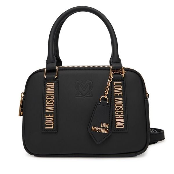 Torebka LOVE MOSCHINO. Czarne torebki do ręki damskie Love Moschino, bez wzorów, klasyczne, bez dodatków. Za 669.99 zł.