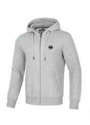 Bluza męska Pitbull rozpinana z kapturem Hilltop 22. Szare bluzy sportowe męskie PITBULL, m, bez wzorów, z bawełny, z kapturem, na fitness i siłownię. Za 269.00 zł.