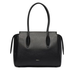 Torebka Furla. Czarne torebki do ręki damskie Furla, bez wzorów, klasyczne, bez dodatków. Za 1,839.00 zł.