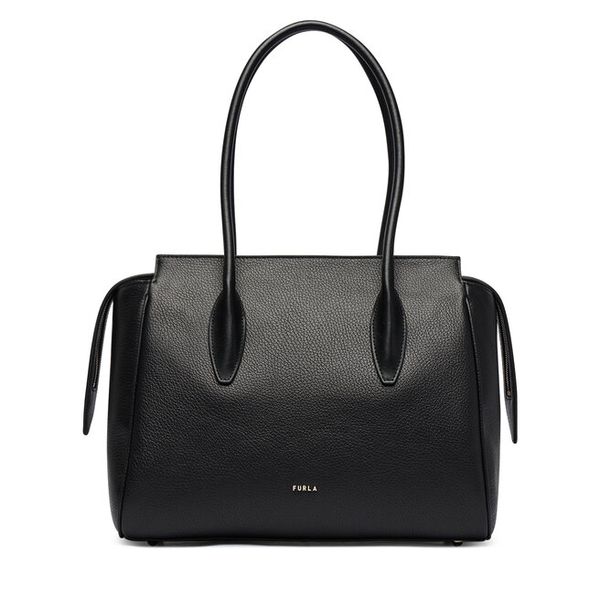 Torebka Furla. Czarne torebki do ręki damskie Furla, bez wzorów, klasyczne, bez dodatków. Za 1,839.00 zł.