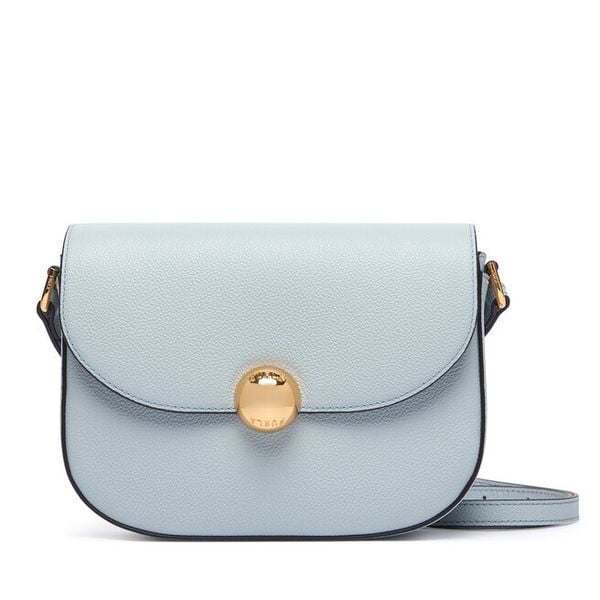 Torebka Furla. Niebieskie listonoszki damskie Furla, bez wzorów, bez dodatków. Za 1,479.00 zł.