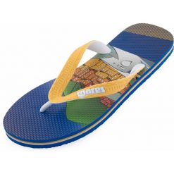 Męskie skórzane kapcie Merren Light - Komfort i elegancja. Białe klapki męskie MARES, z gumy, sportowe. Za 141.99 zł.