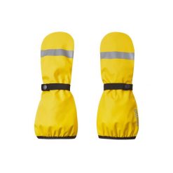 Rękawiczki dziecięce Reima Puro. Żółte rękawiczki dziecięce Reima, bez wzorów. Za 57.99 zł.
