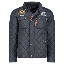 Kurtka męska Geographical Norway Belificio MEN 001 Navy (WY4492H/GN-MARINE). Niebieskie kurtki męskie Geographical Norway, m, bez wzorów, z materiału, trekkingowe. Za 199.00 zł.