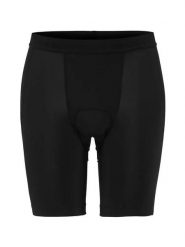 Craft Everyday Bike Liner Shorts M — lekkie spodenki z wkładką C4. Czarne szorty męskie Craft, m, bez wzorów, z poliamidu. Za 452.95 zł.