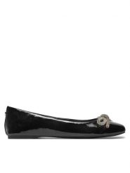 Steve Madden Baleriny Nilsa SM11003517 Czarny. Czarne baleriny damskie Steve Madden, bez wzorów, ze skóry, bez obcasa. Za 269.99 zł.