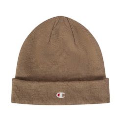 Czapka Champion Beanie Cap 806065. Brązowe czapki i kapelusze męskie Champion, na jesień, bez wzorów, sportowe. Za 56.00 zł.