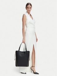 Elisabetta Franchi Torebka BS-24A-66E2-V420 Czarny. Czarne torebki do ręki damskie Elisabetta Franchi, bez wzorów, ze skóry, bez dodatków. Za 1,799.00 zł.