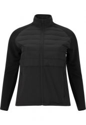 Kurtka damska Q Sportswear Shiana. Czarne kurtki damskie ENDURANCE Q, bez wzorów, z materiału, bez kaptura, na fitness i siłownię. Za 332.00 zł.