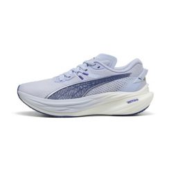 Damskie buty do biegania Puma Deviate Nitro 3. Niebieskie obuwie sportowe damskie Puma, bez wzorów, do biegania. W wyprzedaży za 525.00 zł.
