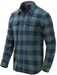 Helikon-Tex Koszula GreyMan Shirt - Moss Green Checkered. Zielone koszule męskie HELIKON-TEX, m, bez wzorów, bez kołnierzyka, bez ramiączek. Za 242.08 zł.