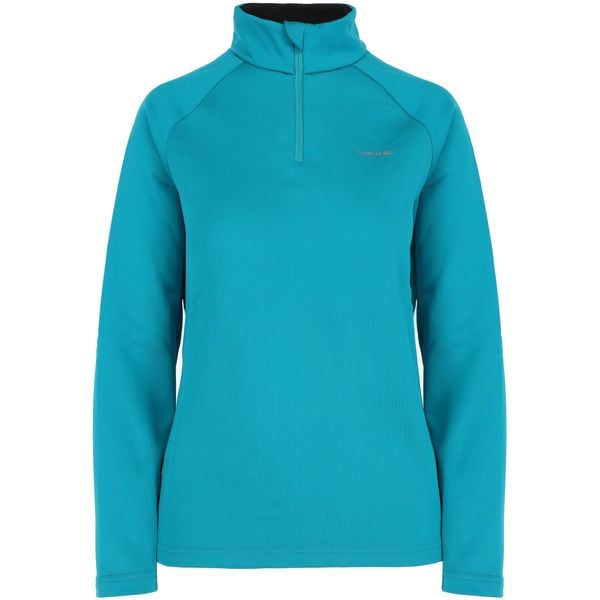 Bluza trekkingowa damska VIKING Jukon half zip. Niebieskie bluzy damskie Viking, l, bez wzorów, bez kaptura. Za 233.31 zł.