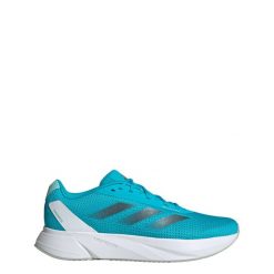 Buty do biegania dla dorosłych Adidas Duramo SL. Białe obuwie sportowe damskie Adidas, bez wzorów, z materiału, do biegania. Za 239.00 zł.