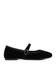 DeeZee Baleriny CEO-CM251226-12 Czarny. Czarne baleriny dziewczęce DeeZee, bez wzorów, z materiału, bez zapięcia. Za 59.99 zł.