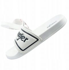 Wrangler Klapki męskie Wrangler Averell białe 20261059 1FG 43. Białe klapki męskie Wrangler. Za 74.99 zł.