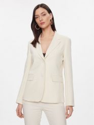 Max Mara Leisure Marynarka Uva 2415041031 Écru Regular Fit. Żakiety damskie Max Mara Leisure, bez wzorów, z syntetyku. Za 819.99 zł.