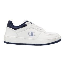 Buty Champion RD18 Foil Low Cut S11711 WW011 białe. Białe obuwie sportowe damskie bez wzorów, z gumy. Za 313.90 zł.