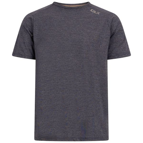 T-shirt DLX Conall. Niebieskie t-shirty męskie DLX, m, bez wzorów, z elastanu, bez kołnierzyka. Za 207.35 zł.