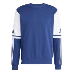 Bluza męska adidas Squadra 25 Sweat Crew. Białe bluzy męskie Adidas, m, bez wzorów, z bawełny, bez kaptura. Za 148.00 zł.