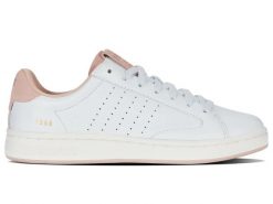 Buty sportowe LOZAN KLUB LTH (97263-190-M). Białe obuwie sportowe damskie K-SWISS, bez wzorów, na fitness i siłownię. Za 179.00 zł.