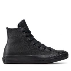 Trampki Converse. Czarne półbuty damskie Converse, bez wzorów, retro, bez zapięcia. Za 299.99 zł.