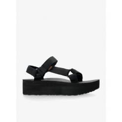 Sandały damskie Teva Flatform Universal. Czarne obuwie sportowe damskie Teva, trekkingowe. W wyprzedaży za 230.00 zł.