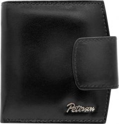 Peterson Damski portfel ze skóry ekologicznej Peterson PTN RD-314-GCL-M NoSize. Portfele damskie Peterson, bez wzorów, ze skóry ekologicznej. Za 123.77 zł.