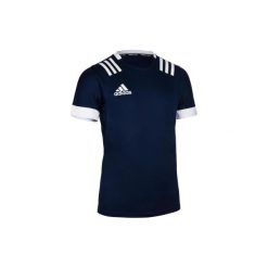 Koszulka do rugby 3S męska. Koszulki sportowe męskie Adidas, l, bez wzorów, z materiału, bez kołnierzyka, bez ramiączek, na fitness i siłownię, climacool (adidas). Za 129.99 zł.