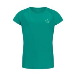 Koszulka damska Protest Cal. Zielone t-shirty damskie Protest, bez wzorów, bez kołnierzyka. Za 253.50 zł.